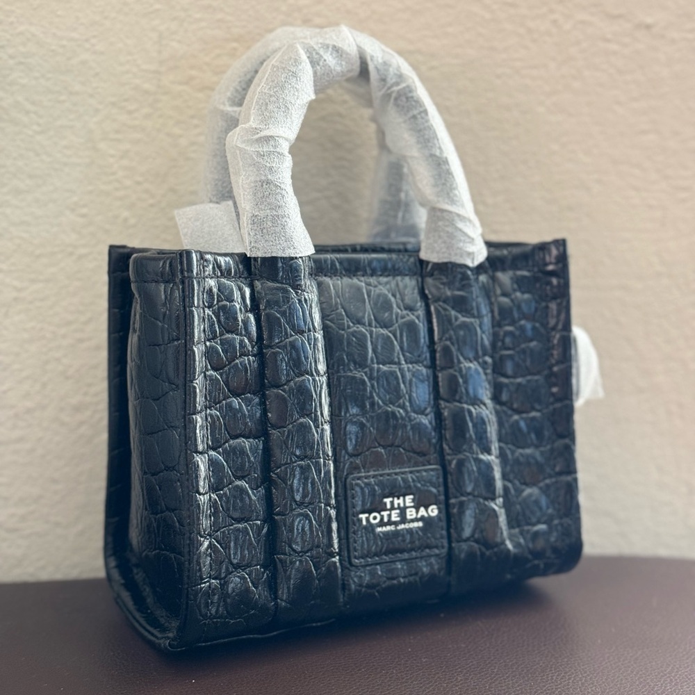 Marc Jacobs The Croc-Embossed Crossbody Tote bag
